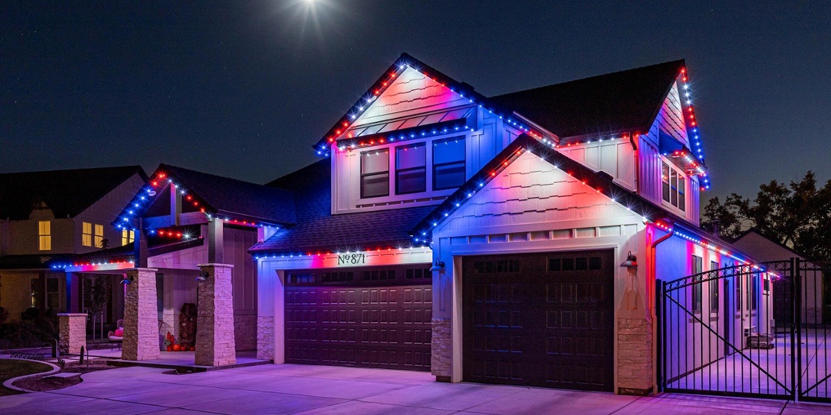 how many colors can I program on my outdoor lighting
